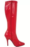 Punaiset Pleaser Polvisaappaat - Reisisaappaat ja Polvisaappaat - L13997 - 3