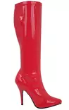 Punaiset Pleaser Polvisaappaat - Reisisaappaat ja Polvisaappaat - L13997 - 2