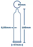 Pure Feel MisterSize 47 Kondomit - Kondomit - 4260605480027 - 2