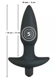 Vibrating BlackVelvet Anustappi Medium - Anustapit - 4024144582747 - 4