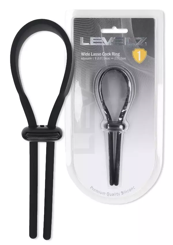 Säädettävä penisrengas. Leveä lenkki peniksen ympärille - Penisrenkaat - 8714273063977 - 1