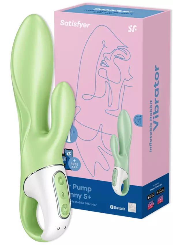 Air Pump Bunny Satisfyer Vibraattori - Vibraattorit - 4061504038537 - 1