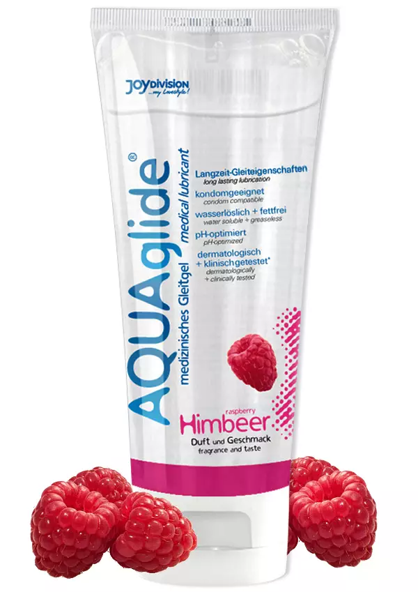 Aqua Glide Liukuvoide Vadelma - Liukuvoiteet - 4028403117947 - 1