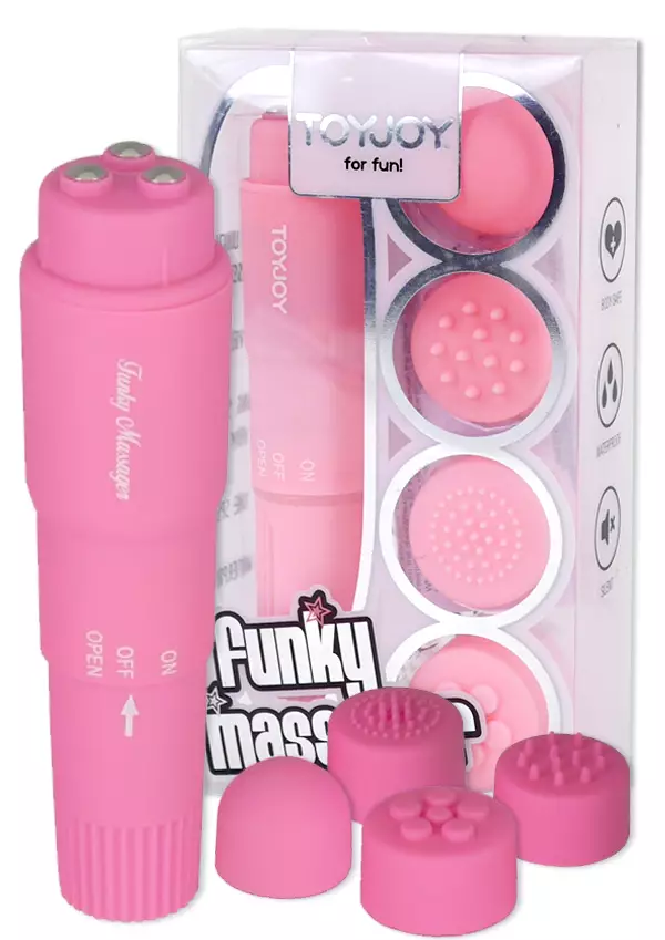 Funky Massager Pinkki Klitorishieroja - Klitoriskiihottimet ja Muut Hierojat - 8713221188007 - 1