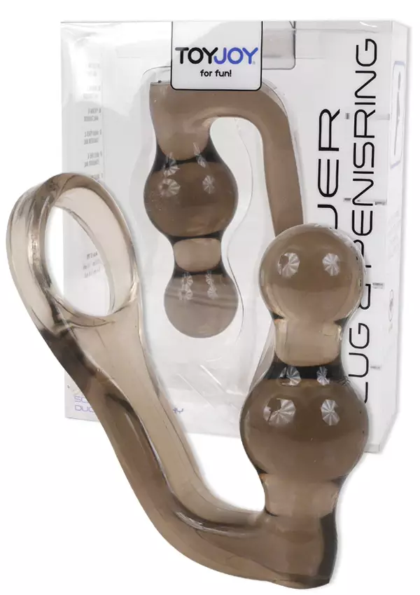 PowerPlug PenisRing Smoke - Anustapit - 8713221453167 - 1