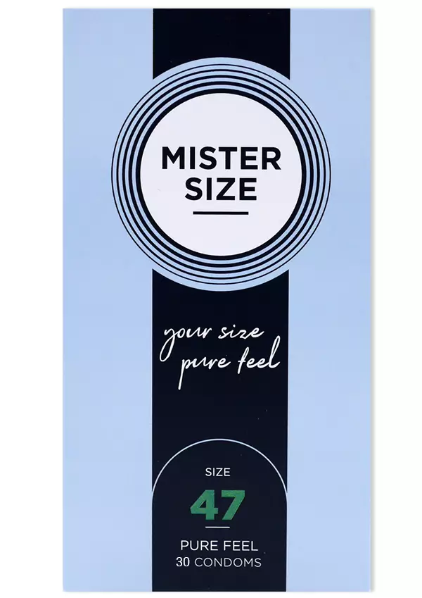 Pure Feel MisterSize 47 Kondomit 30kpl - Kondomit - 7067 - 1