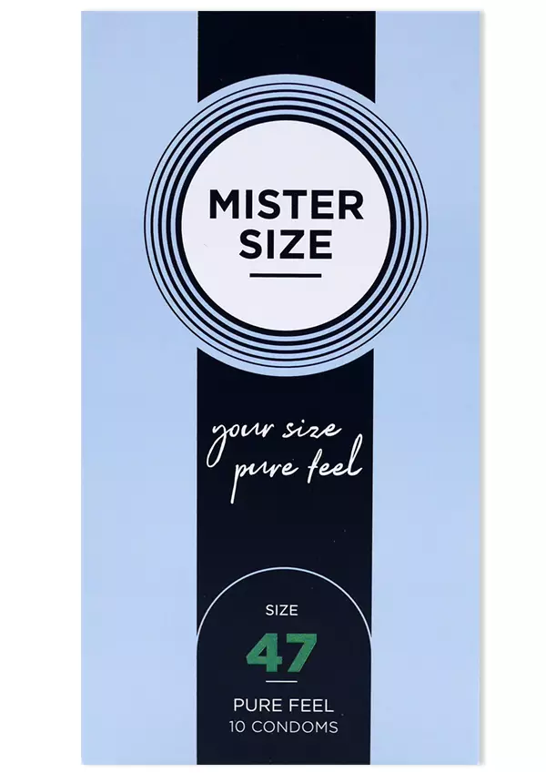 Pure Feel MisterSize 47 Kondomit - Kondomit - 4260605480027 - 1