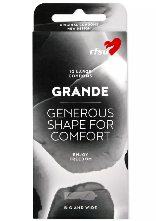 RFSU Grande kondomi 10 kpl - Kondomit - 7310570100257 - 1