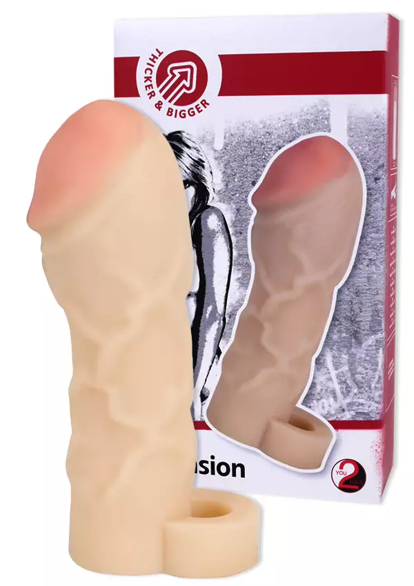 Aitoa penist=C3=A4 muistuttava penisjatke - Penisjatkot, Holkit ja Potenssituet - 4024144538447 - 1
