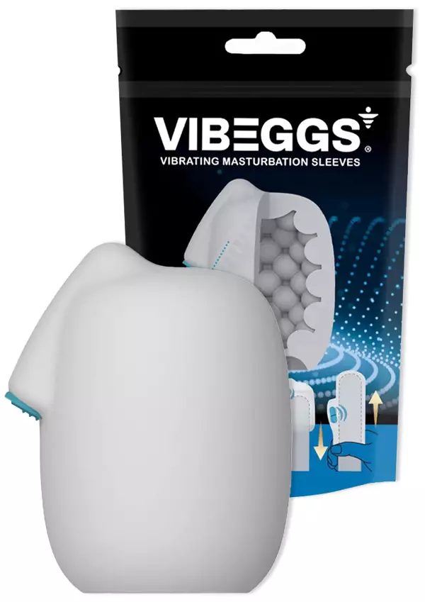 Vibeggs Blow Misty Munamasturbaattori - Motoroidut masturbaattorit - 4903462555407 - 1