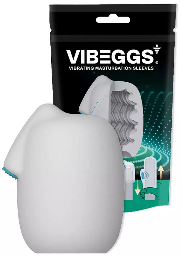 Vibeggs Ribs Delight Munamasturbaattori - Motoroidut masturbaattorit - 4903462555377 - 1