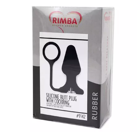 Butt Plug With Cockring - Anustapit - 8718924237458 - 2