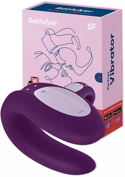DoubleJoy Satisfyer Pariskuntavibra - Klitoriskiihottimet ja Muut Hierojat - 4061504002408 - 1