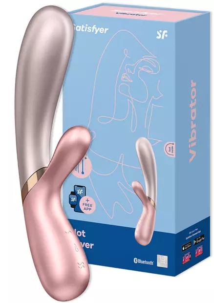 Hot Lover Satisfyer Pinkki Vibraattori - Vibraattorit - 4061504002538 - 1