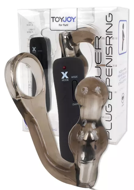 PowerPlug PenisRing Vibra - Anustapit - 8713221453198 - 1