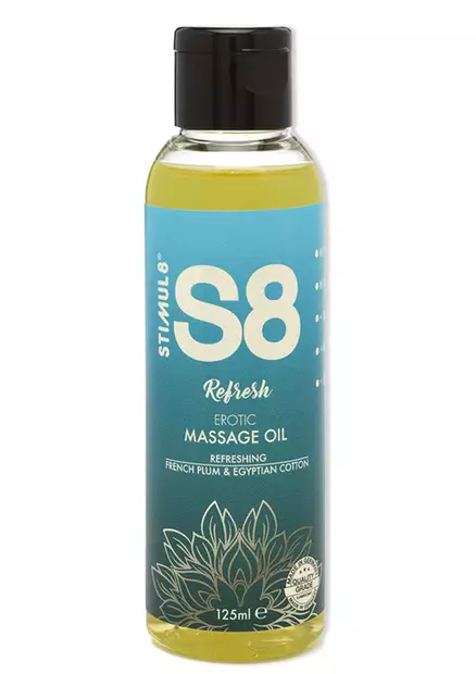 Refresh Stimul8 Hierontaöljy 125ml - Hierontaöljyt - 8713221820518 - 1