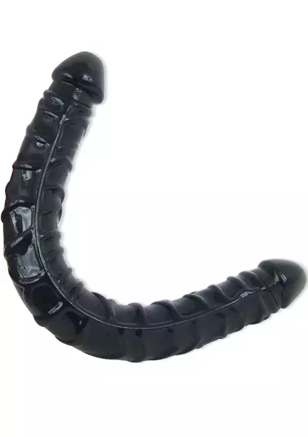 Kaksipäinen dildo, jonka molemmissa päissä terska. - Dildot ja Tekopenikset - 4024144523078 - 1