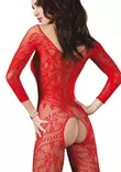 Abra LivCo Kissapuku Punainen - Bodyt ja Kissapuvut - 5907996385348 - 3