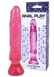 Pieni dildo.Suora malli, kapenee reilusti tyvessä, jonka jälkeen kanta leveämpi. - Anustapit - 8713221832238 - 1