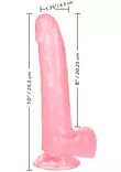 SizeQueen 8 Pinkki Dildo - Dildot ja Tekopenikset - 716770096548 - 6