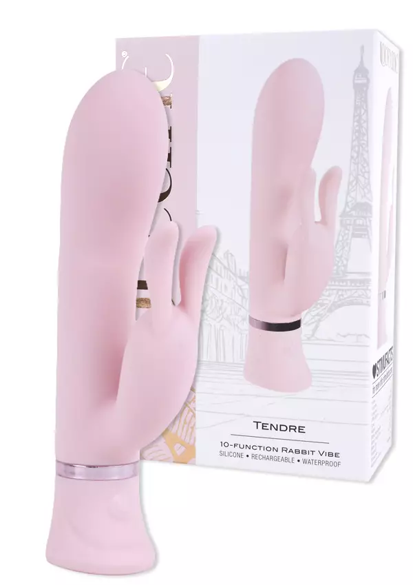 Pupuvibraattori. vibraattorin varressa pieni pupu klitoriskiihotin - Vibraattorit - 8714273058508 - 1