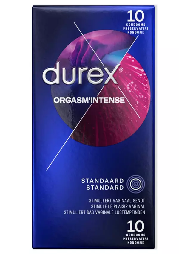 Durex Intense Kondomit 10kpl - Kondomit - 3059948001478 - 1