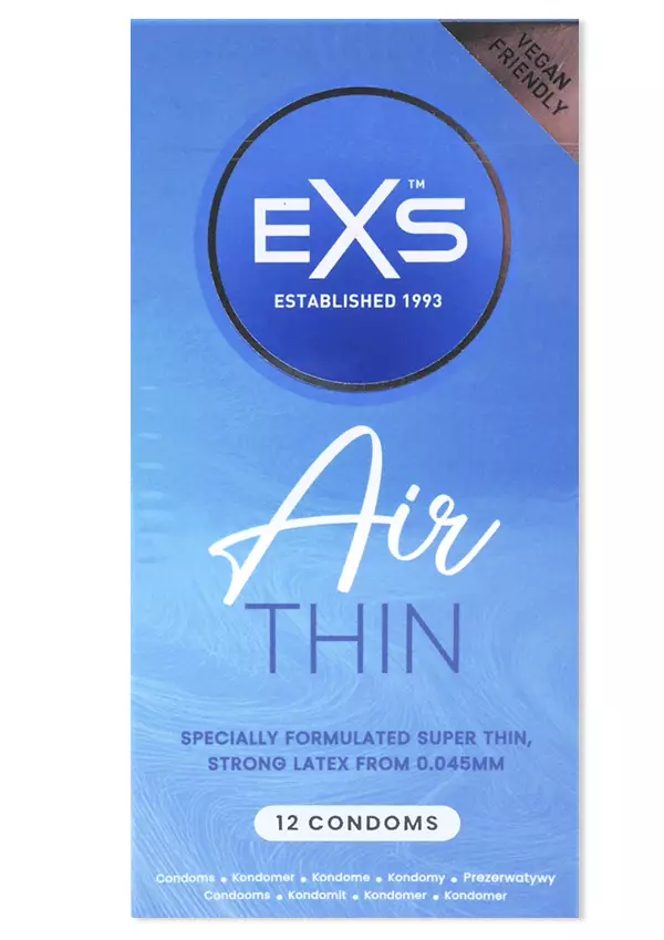 EXS Air Thin Kondomit 12kpl - Kondomit - 5027701000288 - 1
