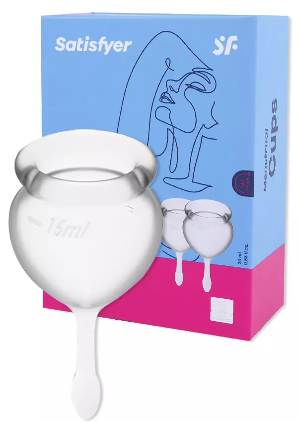 FeelGood Satisfyer Kuukuppi Kirkas - Muut intiimituotteet - 4061504002088 - 1