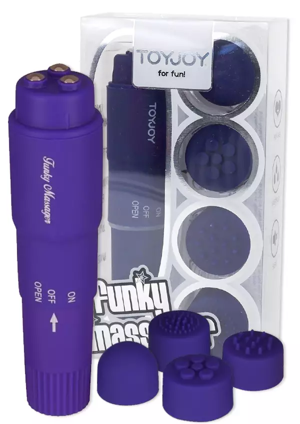 Funky Massager Lila Klitorishieroja - Klitoriskiihottimet ja Muut Hierojat - 8713221188038 - 1