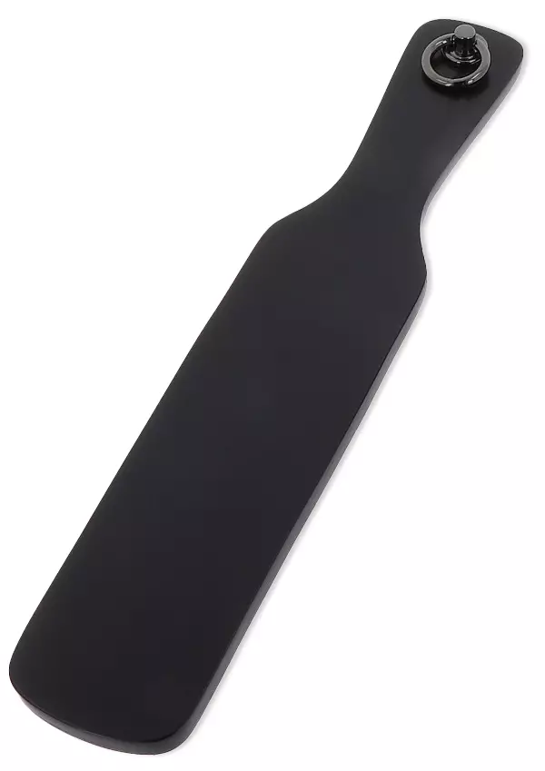 Nahkainen, melan mallinen l=C3=A4im=C3=A4ytin paddle - Ruoskat ja Piiskat - 8713221840448 - 1