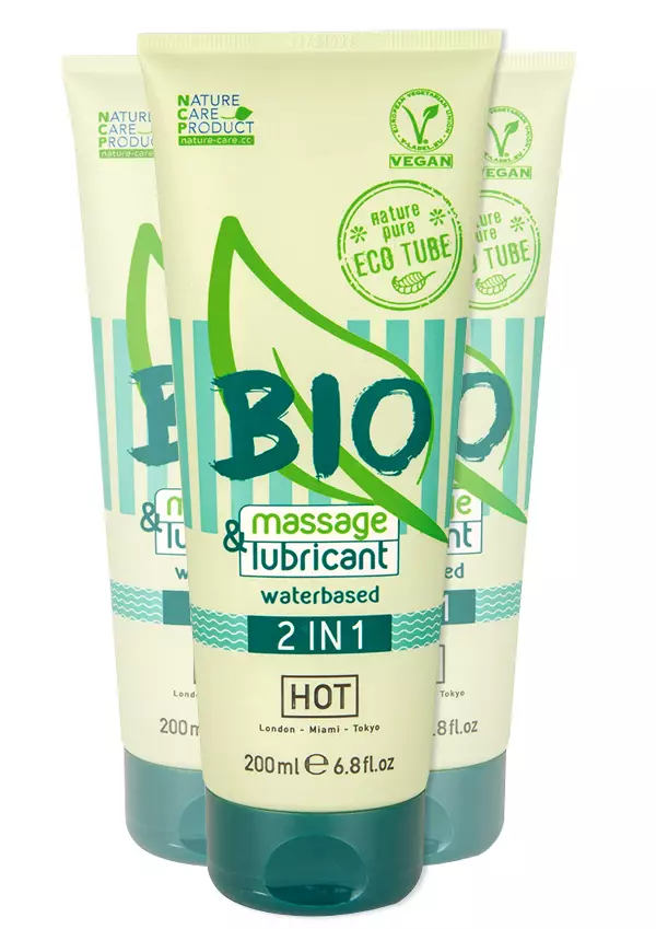 HOT BIO Liukuvoide ja Hierontaöljy - Liukuvoiteet - 4042342004328 - 1