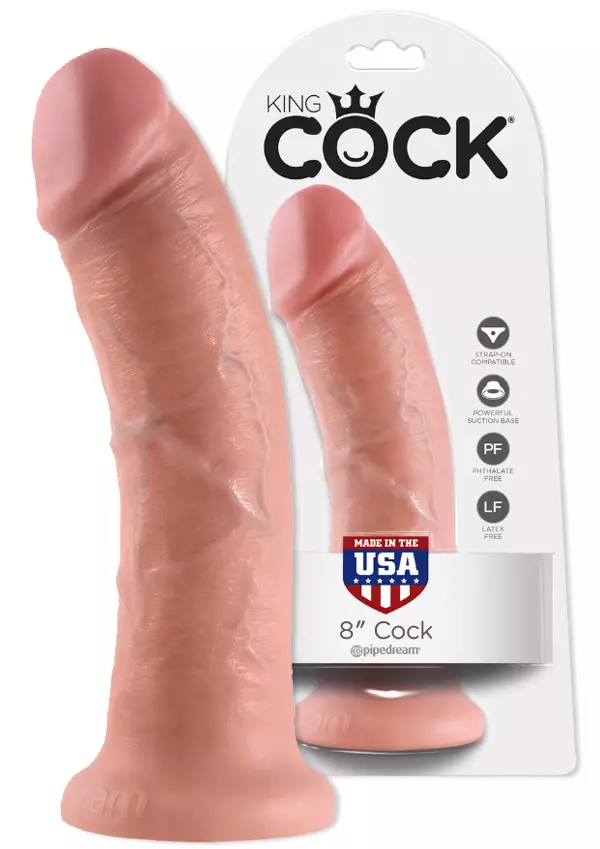 Iso dildo ilman kiveksiä. Hieman kaareva muoto. - Dildot ja Tekopenikset - 603912349948 - 1