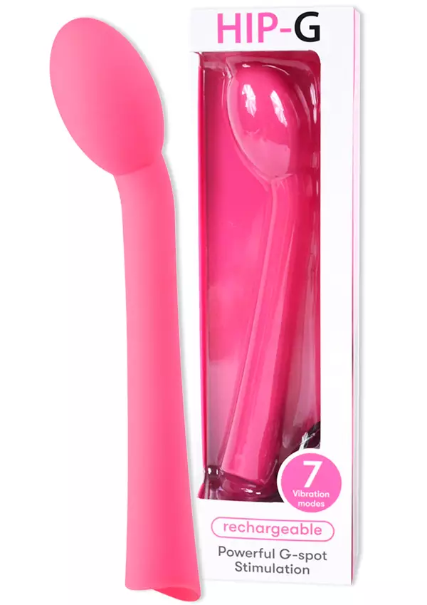 Ladattava Hip-G Vibraattori Pinkki - Vibraattorit - 4890888141928 - 1