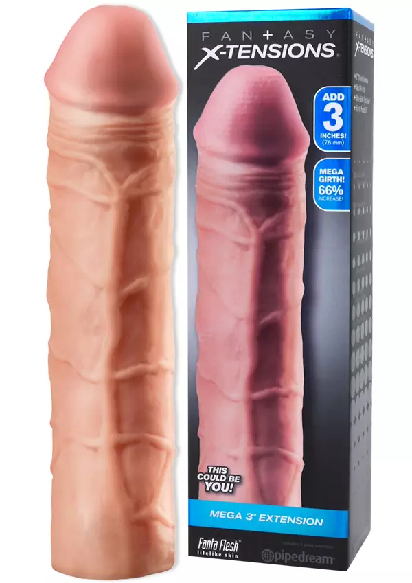 Perfect 3" Mega Extension Penisjatke - Penisjatkot, Holkit ja Potenssituet - 603912345728 - 1