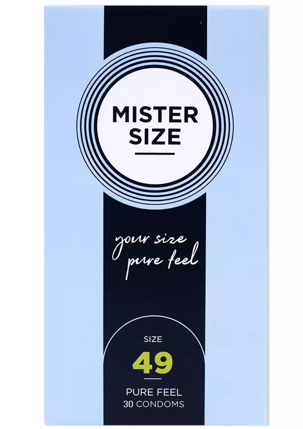 Pure Feel MisterSize 49 Kondomit 30kpl - Kondomit - 7068 - 1