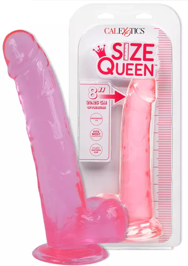 SizeQueen 8 Pinkki Dildo - Dildot ja Tekopenikset - 716770096548 - 1