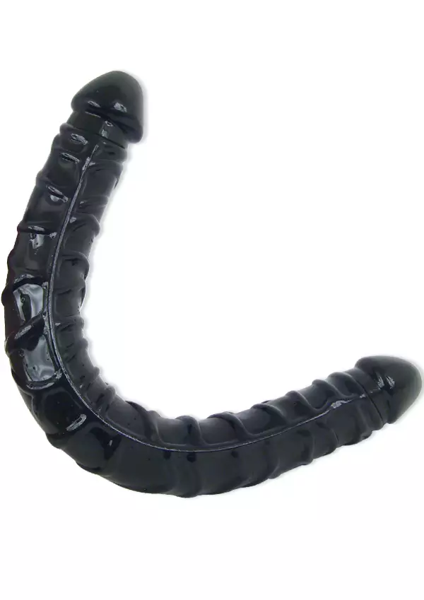 Kaksipäinen dildo, jonka molemmissa päissä terska. - Dildot ja Tekopenikset - 4024144523078 - 1