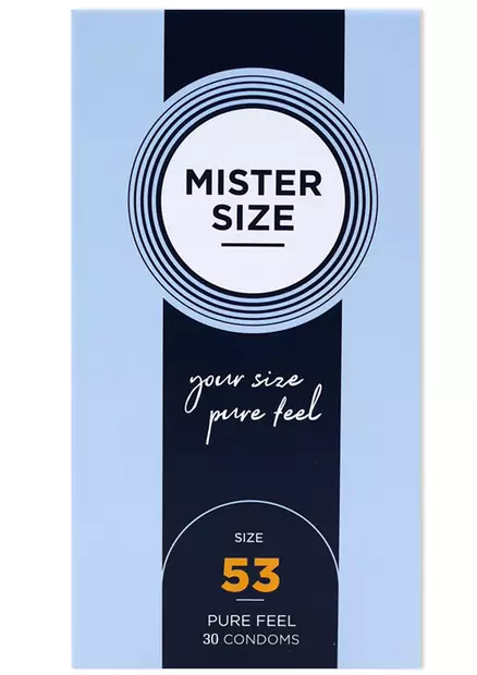 Pure Feel MisterSize 53 Kondomit 30kpl - Kondomit - 7069 - 1