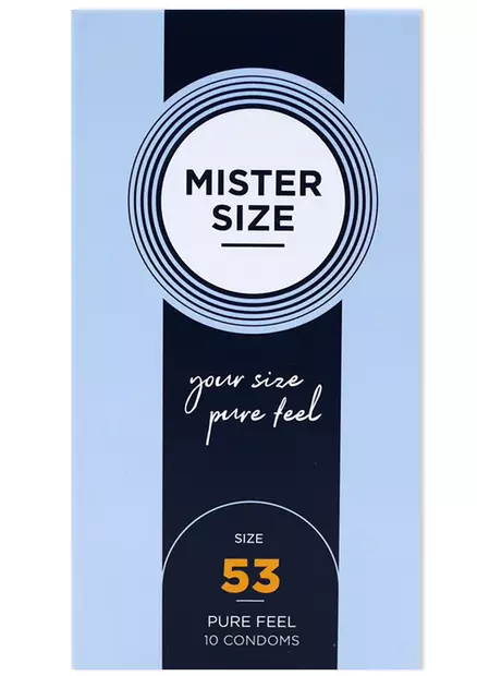 Pure Feel MisterSize 53 Kondomit - Kondomit - 4260605480089 - 1