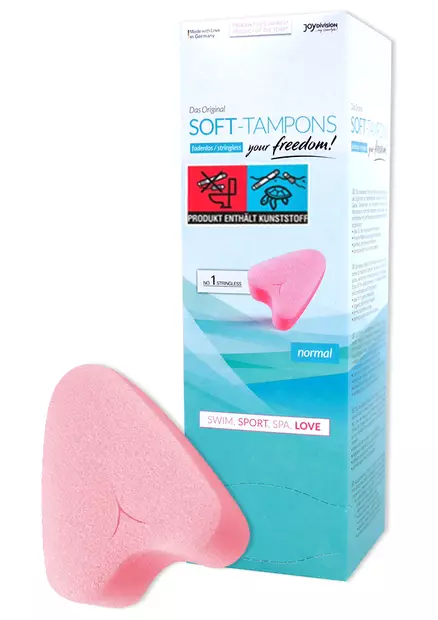 Soft Tampons 10kpl - Muut intiimituotteet - 4028403122019 - 1