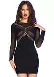 4D-Superstrech Chilirose Minimekko - Babydoll, Mekot ja Hameet - 5902023038839 - 1