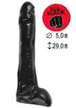 All Black 15 Dildo - Dildot ja Tekopenikset - 5420044200559 - 1