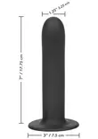 Boundless 7" Smooth Dildo - Dildot ja Tekopenikset - 716770096159 - 3