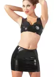 Musta LateX Kumihame - Lateksi Mekot ja Hameet - L18609 - 4