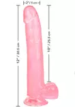 SizeQueen 10 Pinkki Dildo - Dildot ja Tekopenikset - 716770096579 - 5