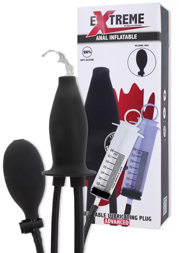 Extreme Inflatable Lubricating Anustappi - Anustapit - 8713221835239 - 1