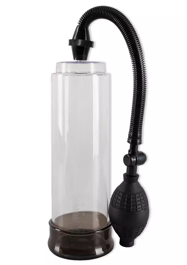 Penispumppu kirkas sylinteri, tiiviste ja pallopumppu - Penispumput - 8713221015679 - 1