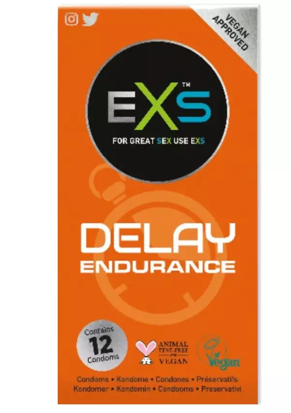 EXS Endurance Delay Kondomit - Kondomit - 8413554102069 - 1