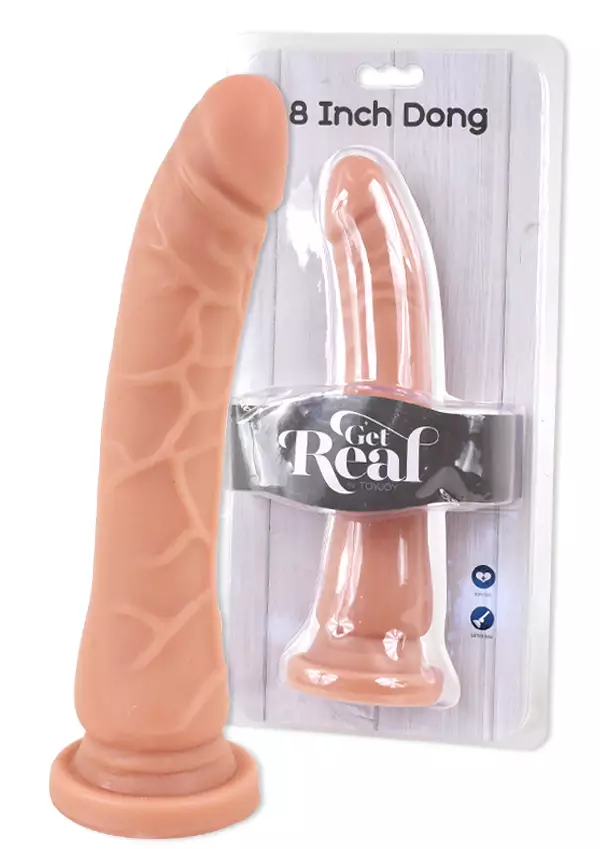 GetReal Dildo 8 Vaalea - Dildot ja Tekopenikset - 8713221486349 - 1