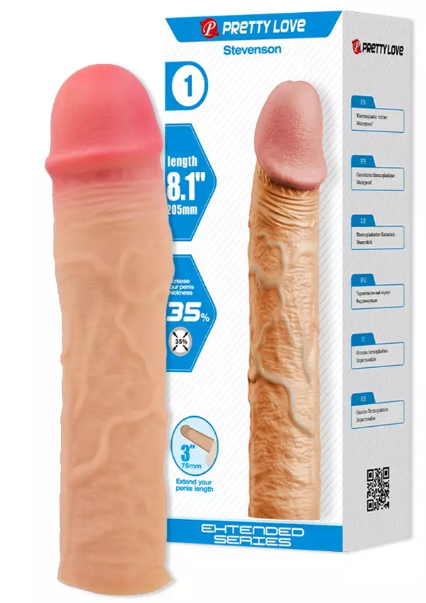 aidon peniksen n=C3=A4k=C3=B6inen penisjatke - Penisjatkot, Holkit ja Potenssituet - 6959532362329 - 1